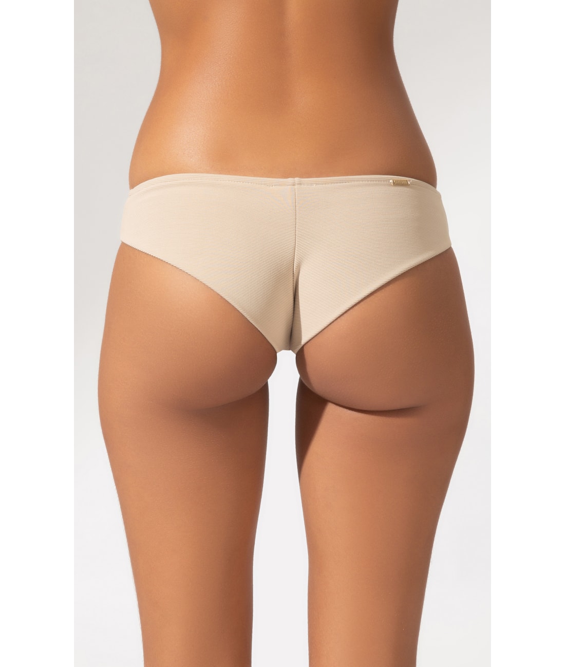 Calcinha Reta Miracle Up Canelado Sculpt Areia