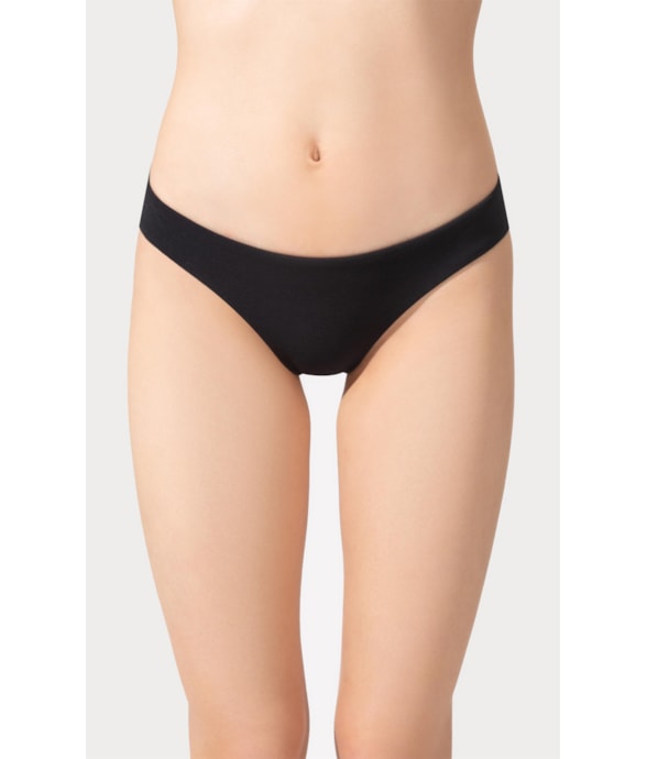 Calcinha Reta Miracle Up Canelado Sculpt Preto