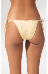 Calcinha Reta Miracle Up Eos Amarelo Manteiga