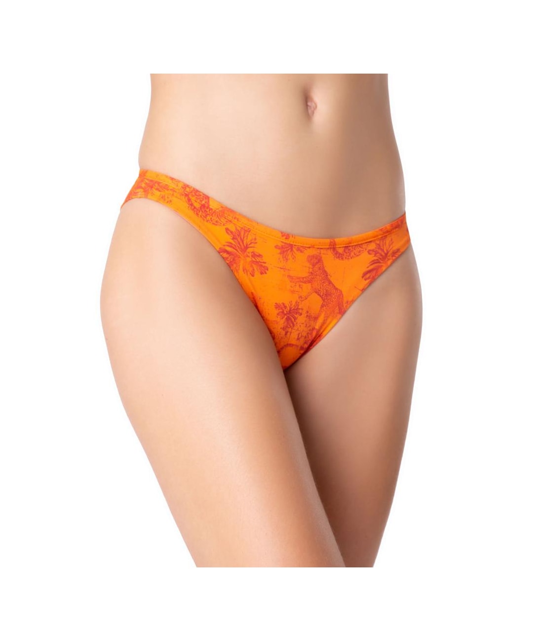 Calcinha Reta Miracle Up Jaguar Laranja