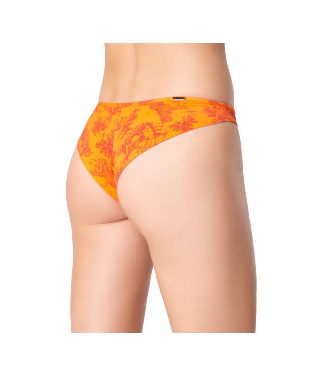 Calcinha Reta Miracle Up Jaguar Laranja