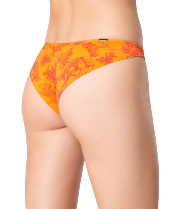 Calcinha Reta Miracle Up Jaguar Laranja