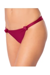 Calcinha Reta Nó Ville Vinho
