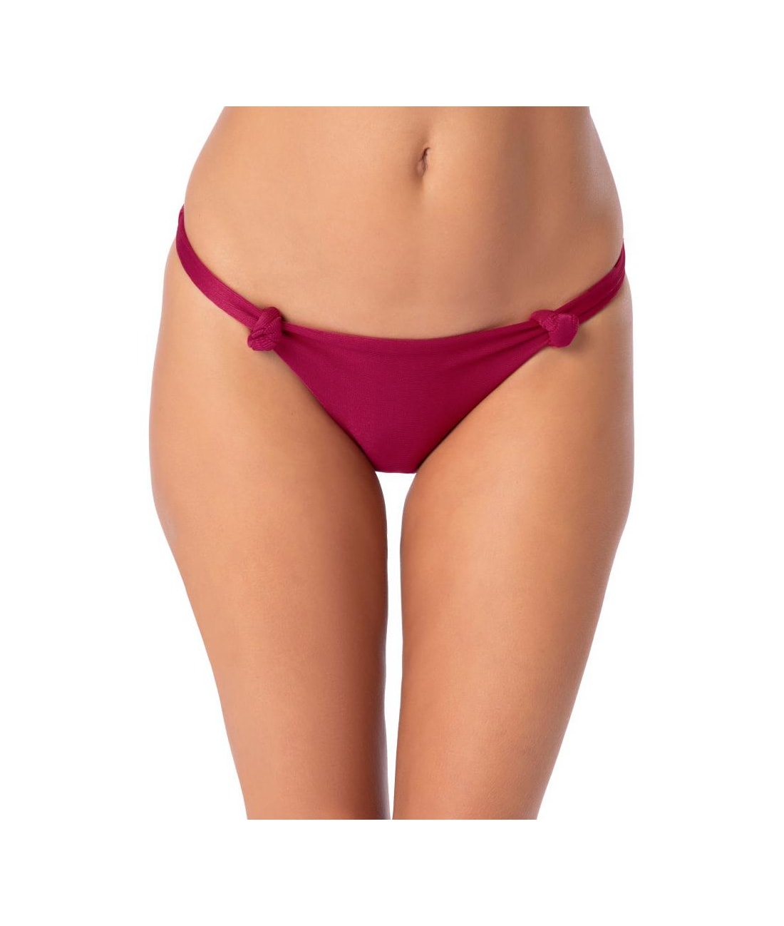Calcinha Reta Nó Ville Vinho