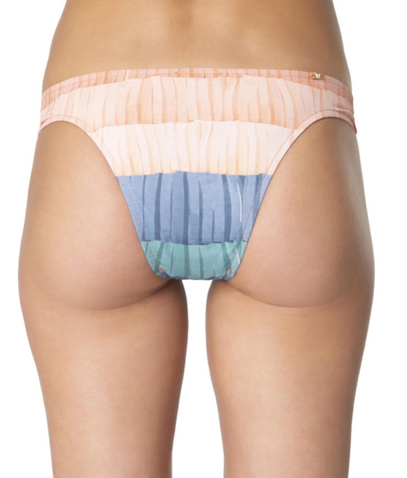 Calcinha Reta Passador Silk Coral