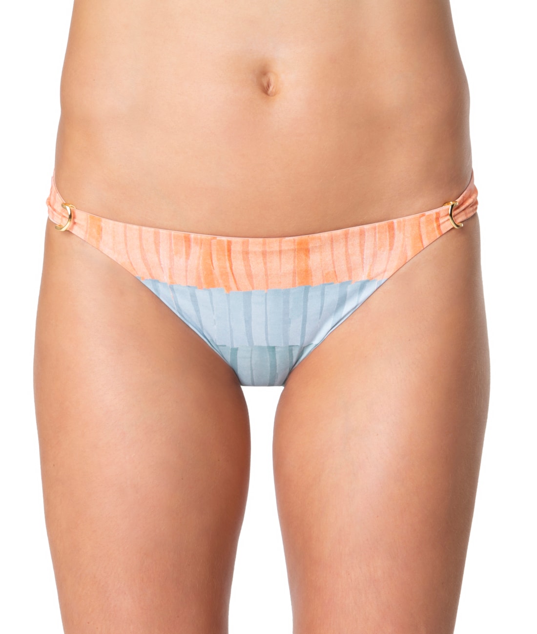 Calcinha Reta Passador Silk Coral