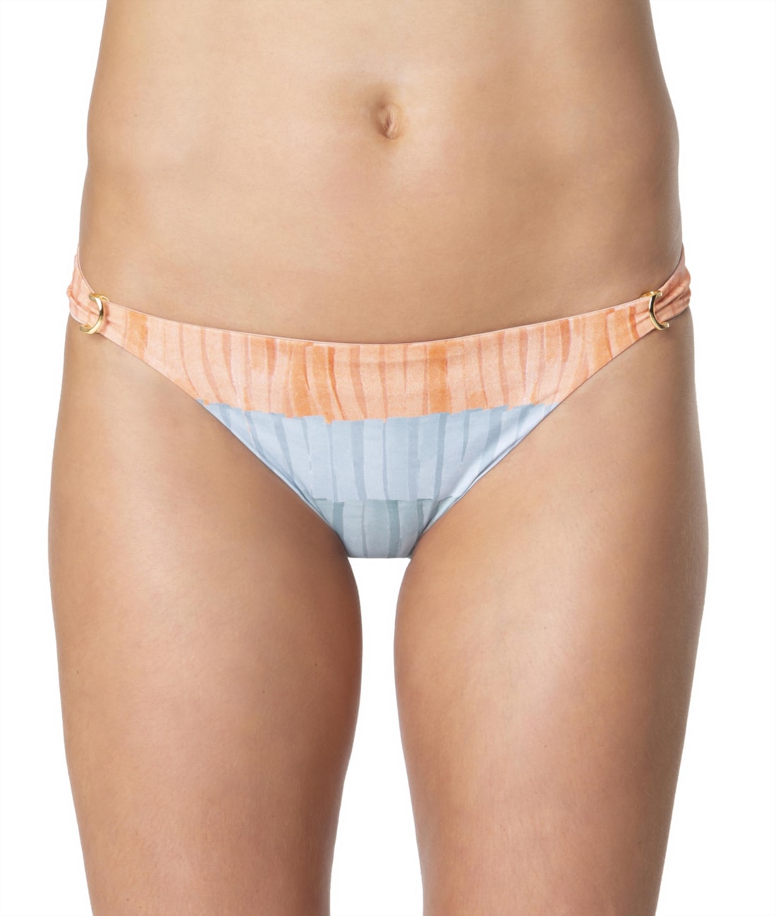 Calcinha Reta Passador Silk Coral