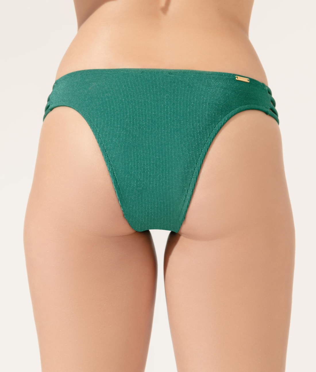 Calcinha Reta Tiras Magic Verde Escuro