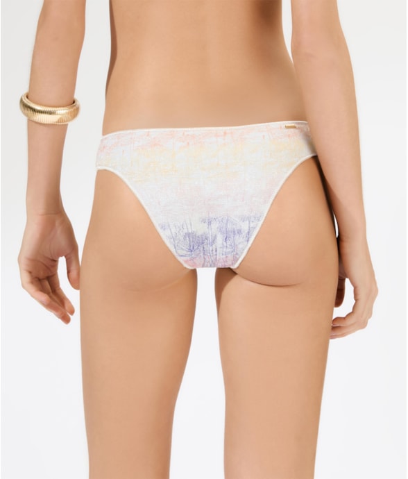 Calcinha Reta Twist Palm Springs Natural