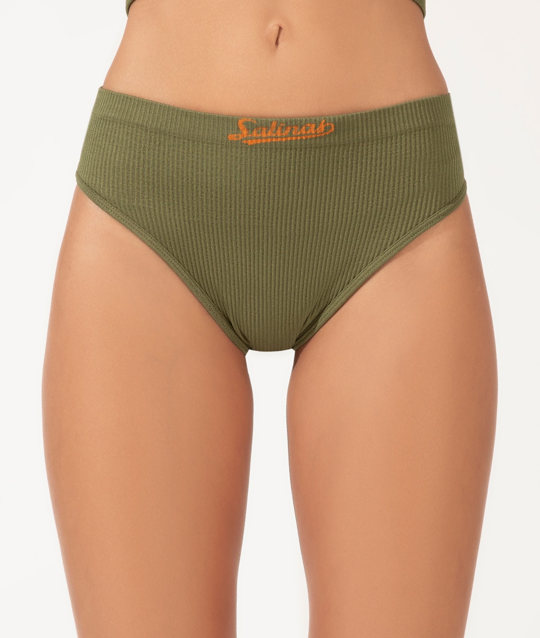 Calcinha Seamless Verde Army