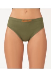 Calcinha Seamless Verde Army