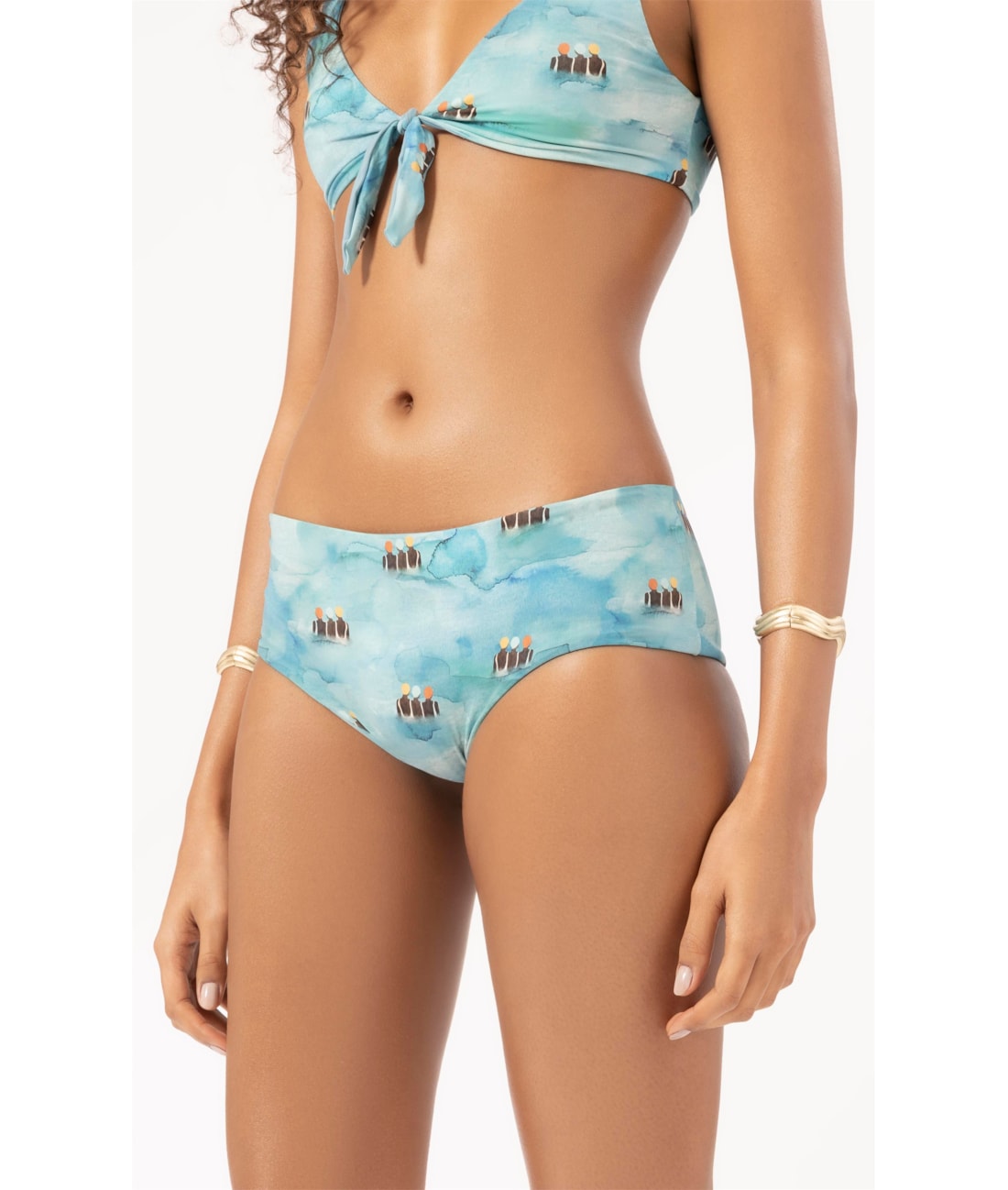 Calcinha Sukini Acqua Azul Claro