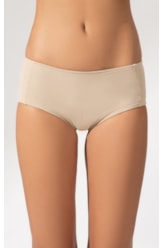 Calcinha Sunkini Comfort Canelado Sculpt Areia
