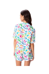 Camisa Beira do Mar Branco