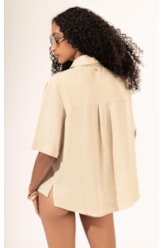 Camisa Bolsos Cambraia Fiji Natural