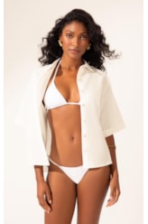 Camisa Cambraia Off White