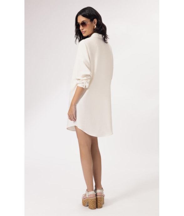 Camisa Cecilia Linho Blend Natural