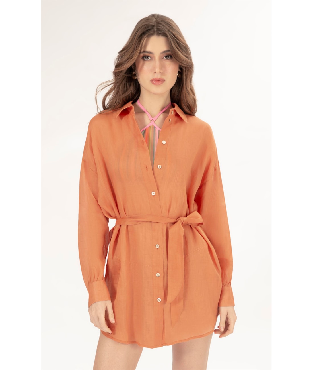 Camisa Cecilia Rami Laranja