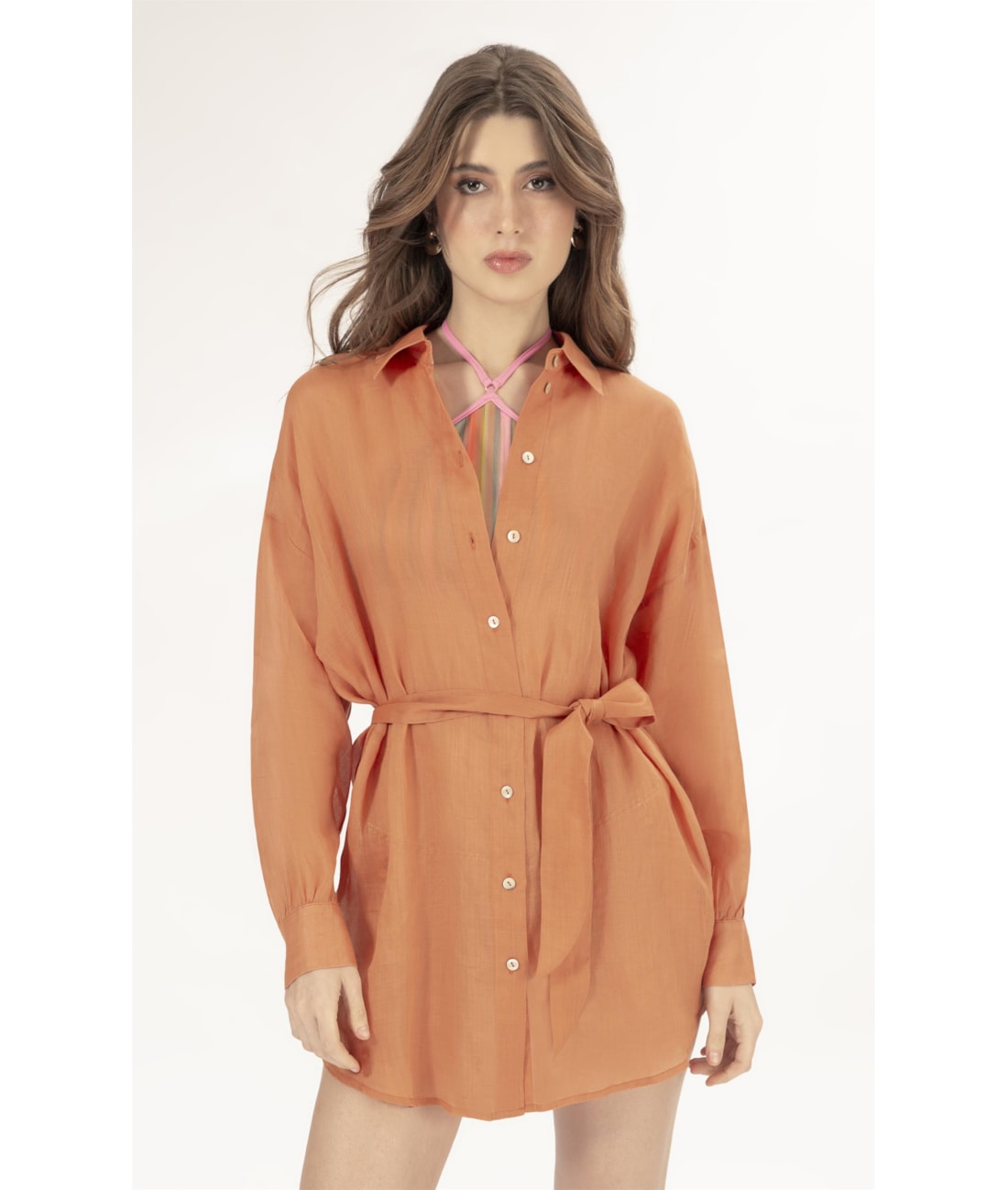 Camisa Cecilia Rami Laranja