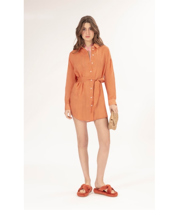 Camisa Cecilia Rami Laranja