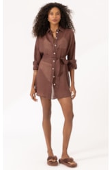 Camisa Cecilia Rami Marrom