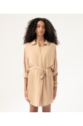 Camisa Cecilia Slub Texture Natural