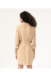 Camisa Cecilia Slub Texture Natural