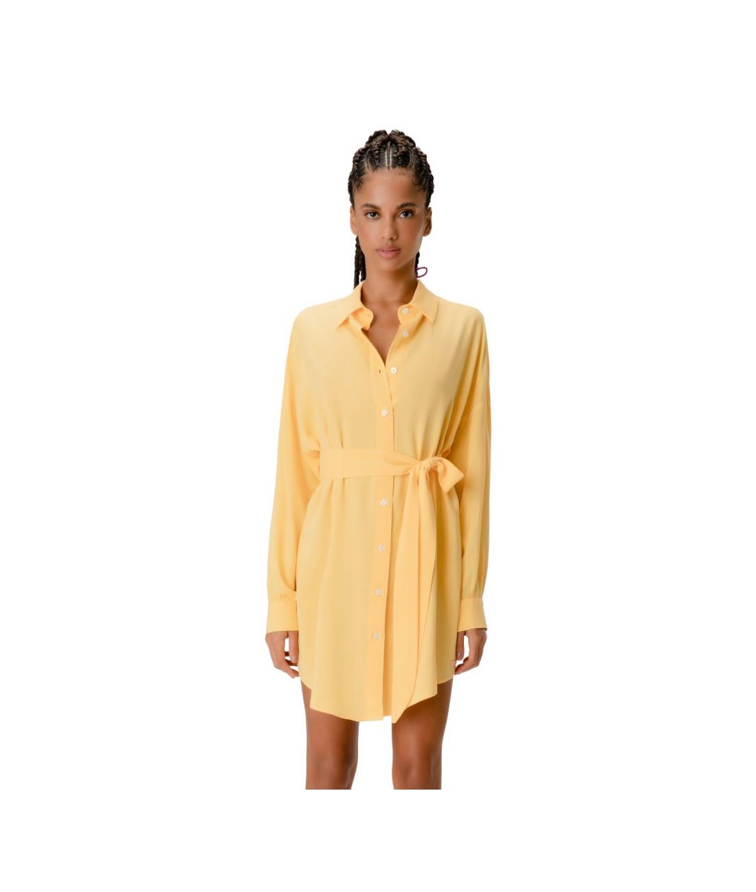 Camisa Cecília Visco Nature Amarelo