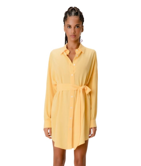 Camisa Cecília Visco Nature Amarelo