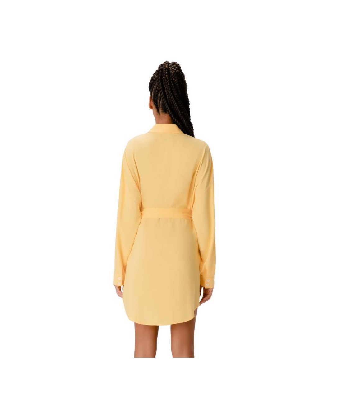 Camisa Cecília Visco Nature Amarelo