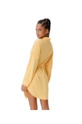 Camisa Cecília Visco Nature Amarelo