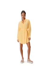 Camisa Cecília Visco Nature Amarelo