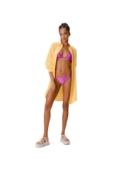 Camisa Cecília Visco Nature Amarelo
