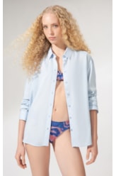 Camisa Classic Cambraia Light Azul Claro