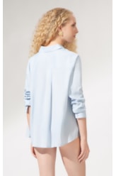 Camisa Classic Cambraia Light Azul Claro