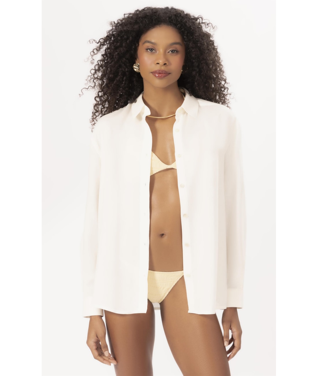 Camisa Classic Cambraia Light Off White