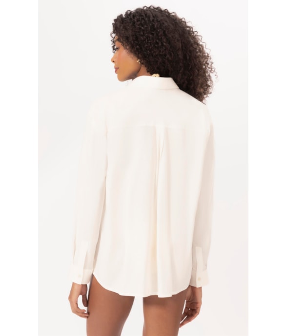 Camisa Classic Cambraia Light Off White
