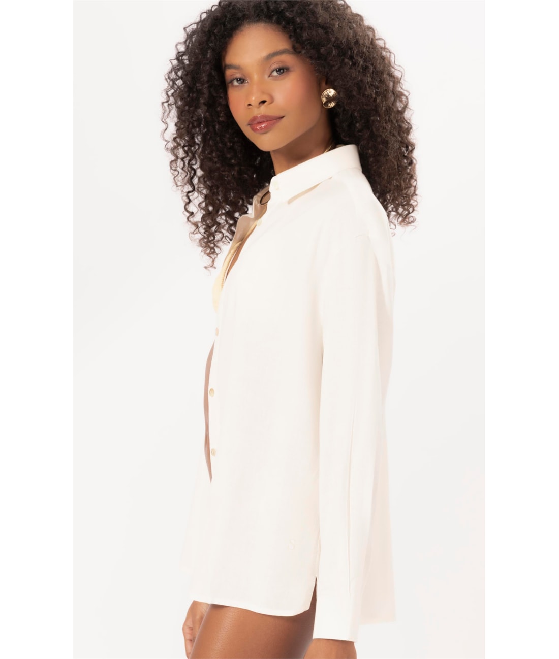 Camisa Classic Cambraia Light Off White