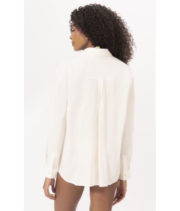 Camisa Classic Cambraia Light Off White