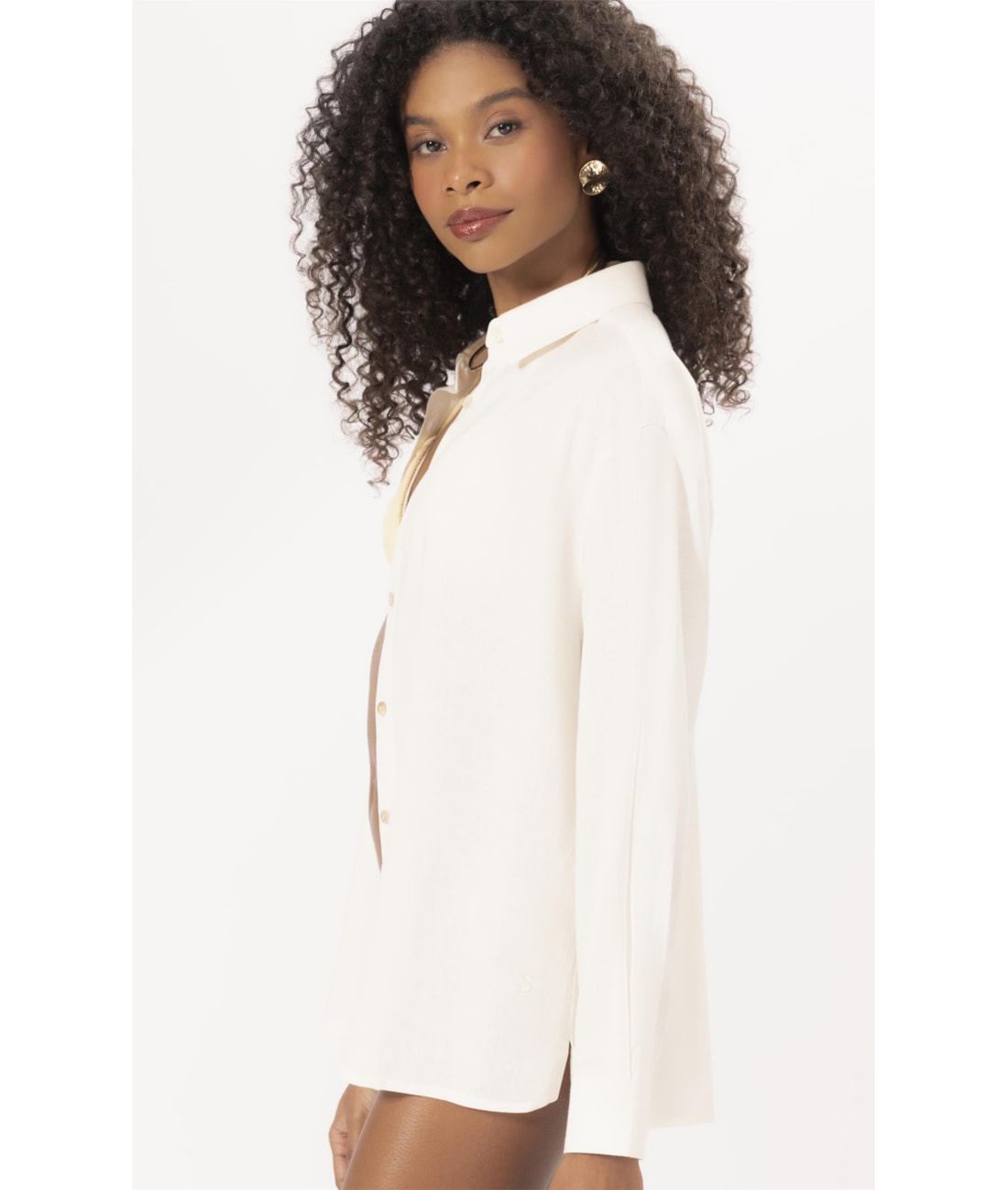 Camisa Classic Cambraia Light Off White