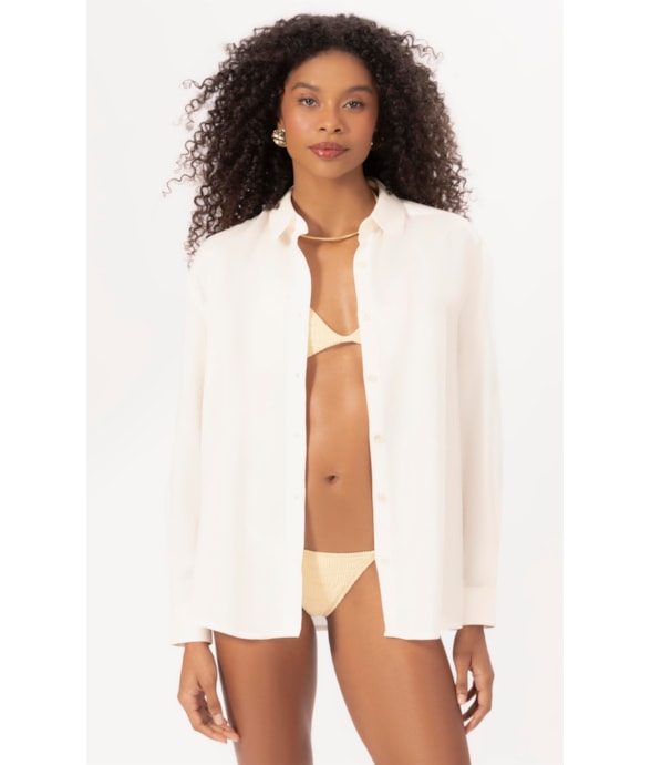 Camisa Classic Cambraia Light Off White