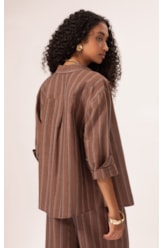 Camisa Classic Linho Marais Marrom