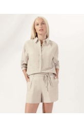 Camisa Cotton Linen Natural