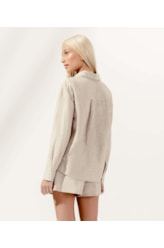 Camisa Cotton Linen Natural