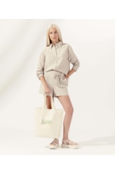 Camisa Cotton Linen Natural