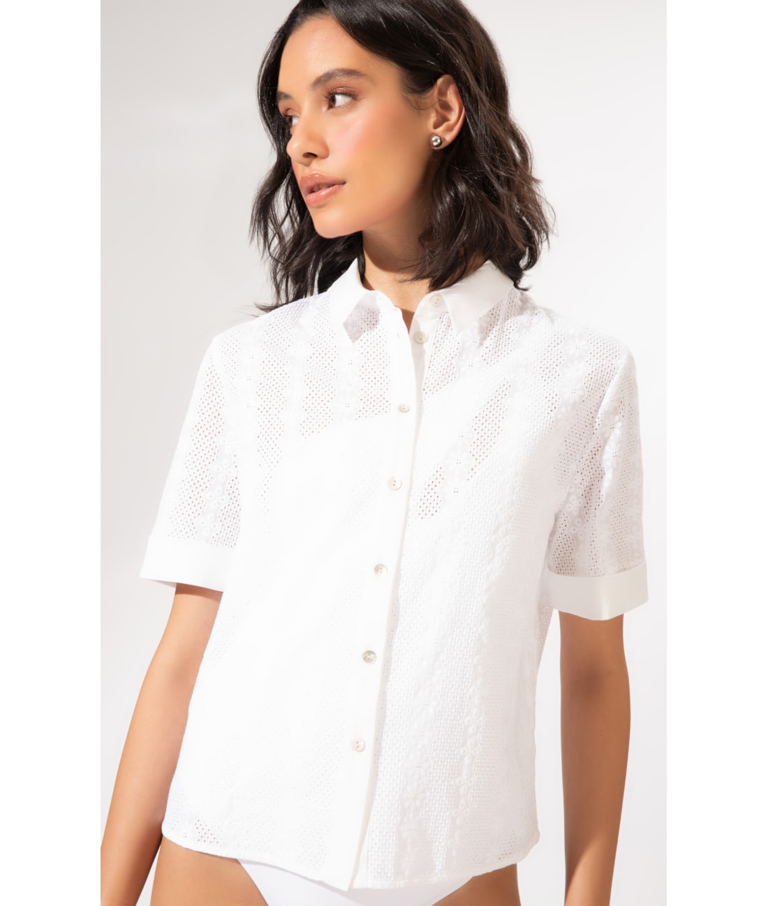 Camisa Laise Branco