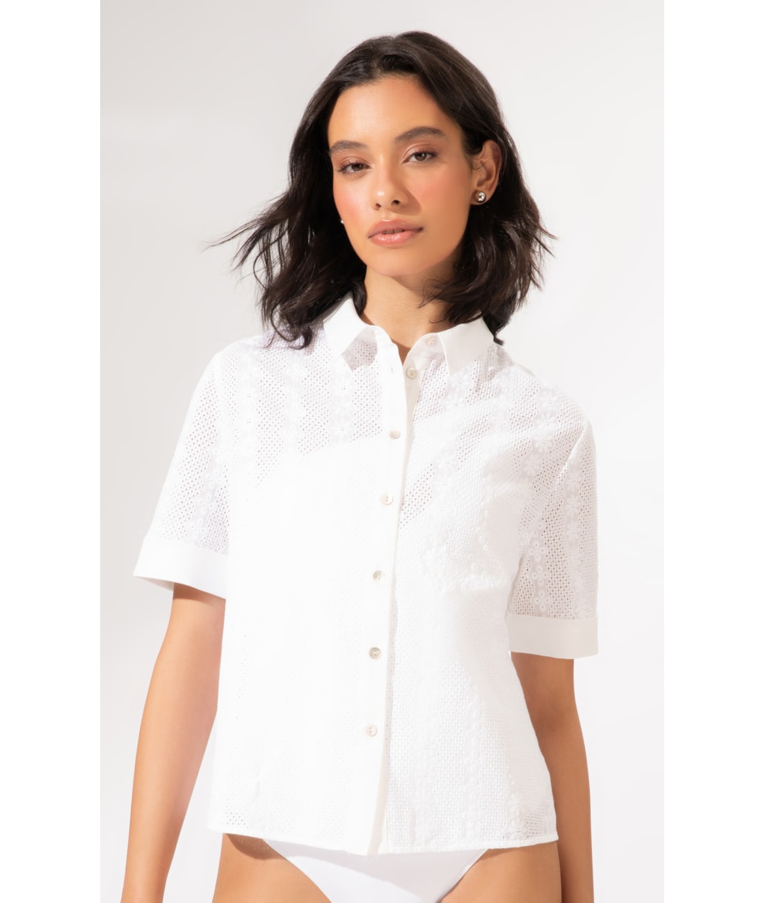 Camisa Laise Branco