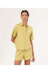 Camisa Linho Blend Pistache