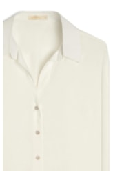 Camisa Oversized Cambraia Light Off White