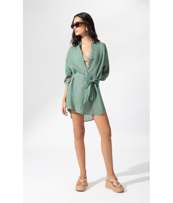Camisa Rami Cecilia Verde Oliva